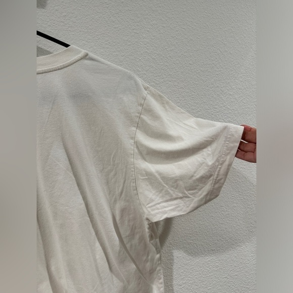 Uniqlo Billie Eilish X Takashi Murakami White Floral Spellout T Shirt Top XS - Picture 11 of 14